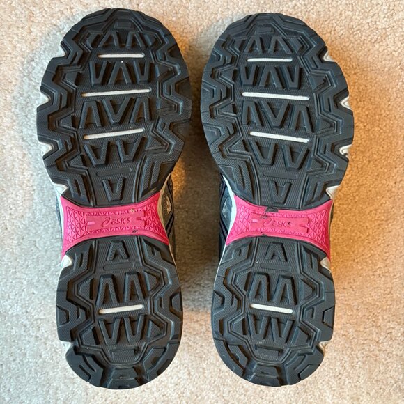 Asics Gel Venture 6 Women's Trail Running Hiking Shoes Size 9.5 Gray Pink T7G6N - Picture 8 of 10
